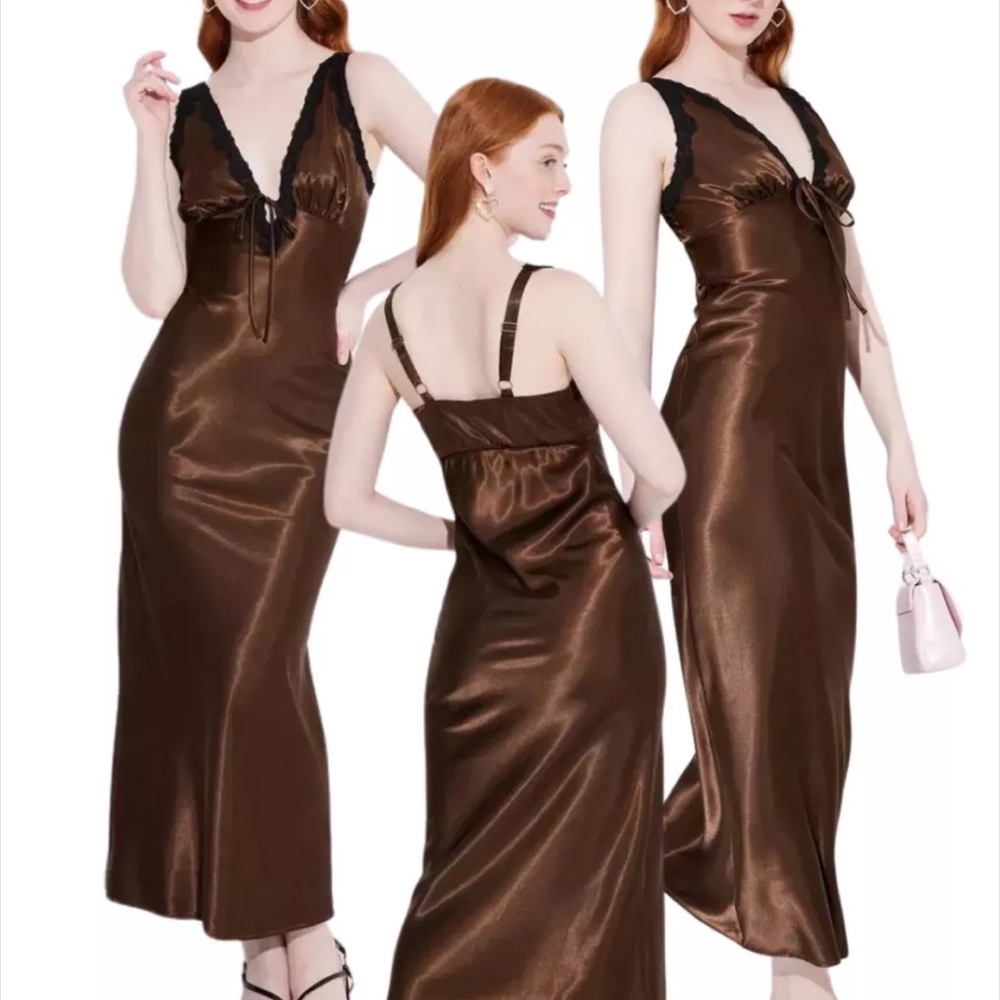 Brand New Satin Dress